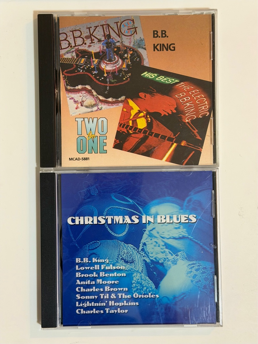 Blues 'N' Jazz/The Electric B.B. King-His Best CD and Christmas in Blues CD